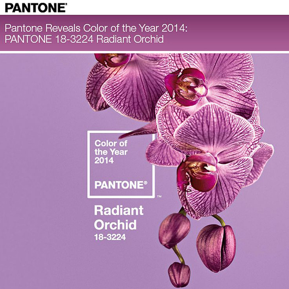 Pantone Radiant Orchid